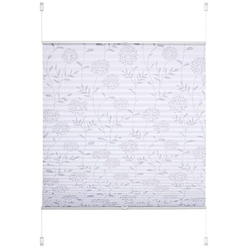 LIEDECO Klemmfix Plissee, 110x130 cm - weiss