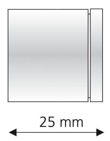 LIEDECO Wandlager, Ø 16 mm, Metall - schwarz