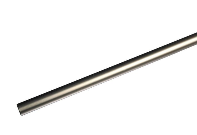 LIEDECO Gardinenstange »Landhaus«, Länge 1200 mm, Ø 16 mm, Metall - silberfarben