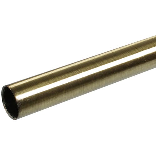 LIEDECO Stilrohr »Landhaus«, Länge 1600 mm, Ø 16 mm, Metall - gelb