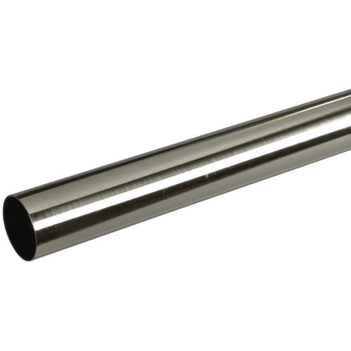 LIEDECO Gardinenstange »Celtic«, Länge 1600 mm, Ø 25 mm, Metall - silberfarben