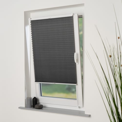 LIEDECO Plissee »Easy«, BxL: 75 x 130 cm, grau