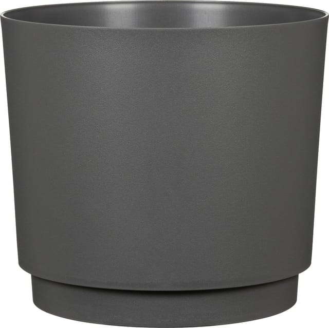 Scheurich Blumentopf Kunststoff Ø 28,8 x 25,8 cm nero