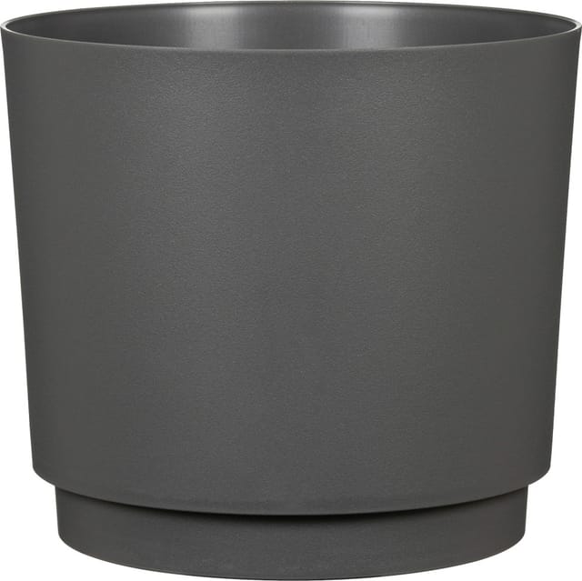Scheurich Blumentopf Kunststoff Ø 20,8 x 18,7 cm nero