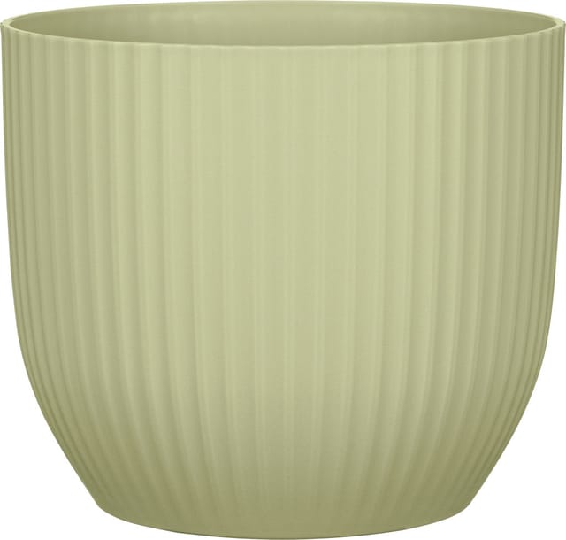 Scheurich Blumentopf Kunststoff Ø 26,8 x 23,1 cm gentle green