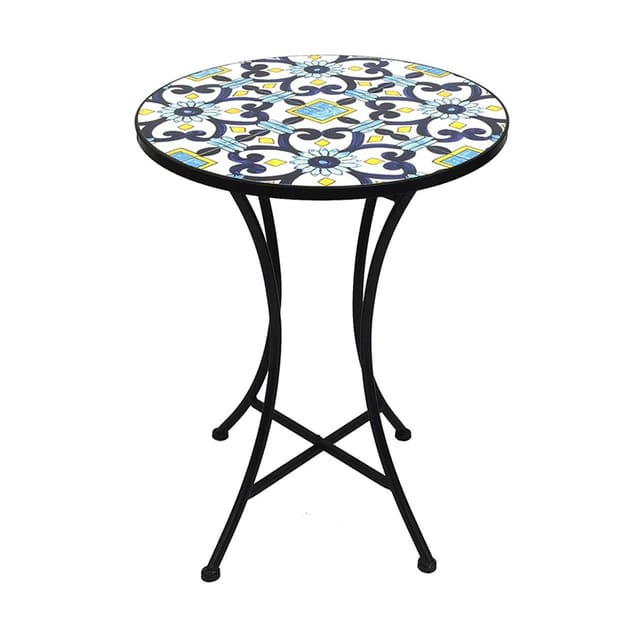 Mojawo Mosaik Mosaiktisch Gartentisch Bistrotisch Tisch 60 x 70 cm