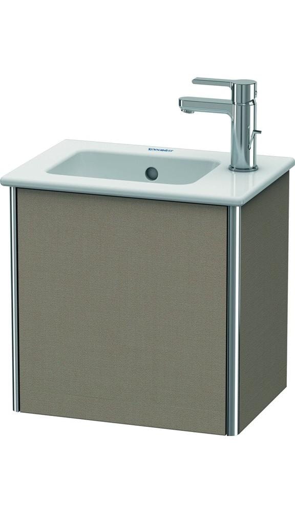 Duravit Waschtischunterschrank XSquare 41x28,9x40cm, wandhängend, Tür rechts, Leinen