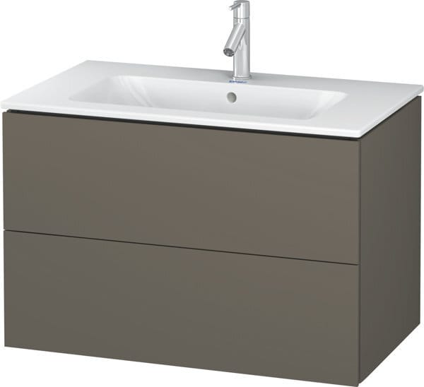Duravit Waschtischunterschrank L-Cube 82x48,1cm, f Gr s-matt, 2 Schub., wandhängend