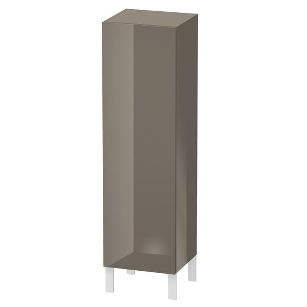 Duravit Halbhochschrank L-Cube 40x36,3x132cm, Tür re, flan. Gr hgl