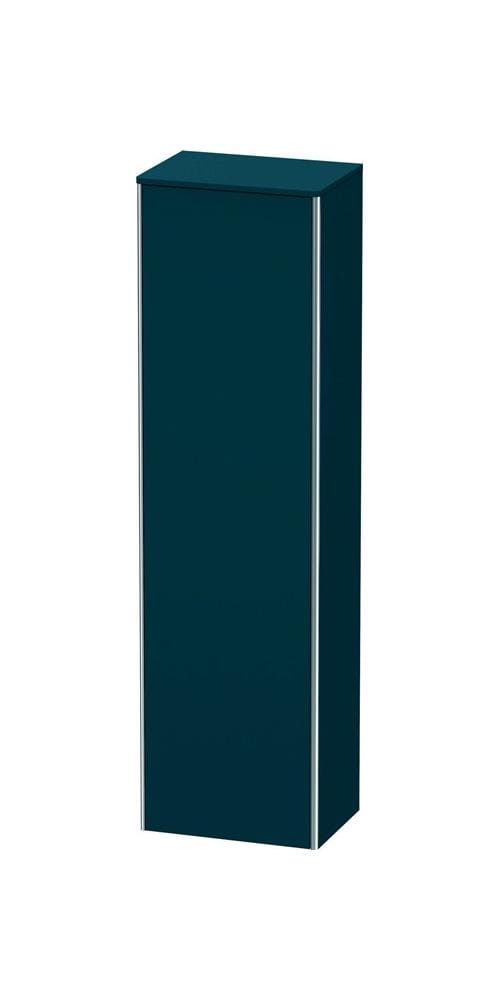 Duravit Hochschrank XSquare 50x35,6x177,6cm, T. re, blau seidenmatt
