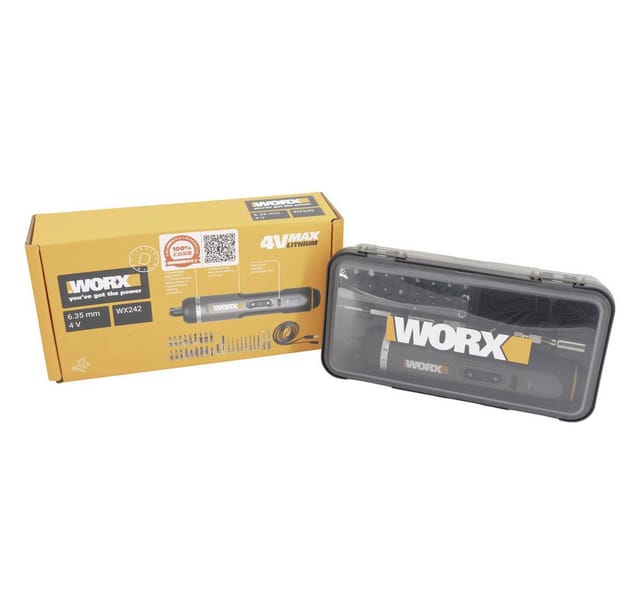 Akku-Ratschenschrauber Worx WX242 Akku-Schrauber 4 V 2.0 Ah Li-Ion inkl. Koffer