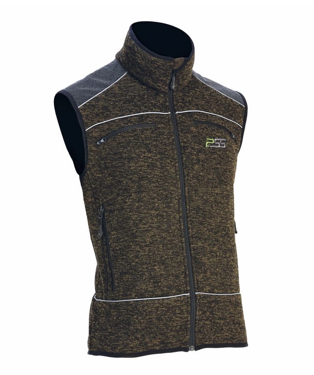 Pss - Strickweste X-treme Nordic Grün Meliert Größe 3xl