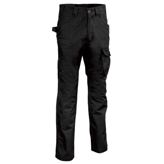 Cofra Arbeitshose Slim Fit Atmungsaktiv 100% Baumwolle 58 Schwarz