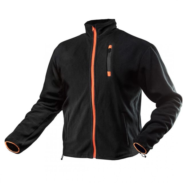Neo Xxl Arbeitssweatshirt - Fleece 300g/m2, Schwarz