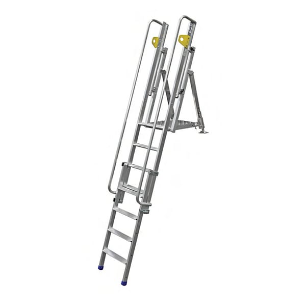 Mobile Plattformtreppe 7 Stufen - Maximale Arbeitshöhe. 3.70m - N111.202-10