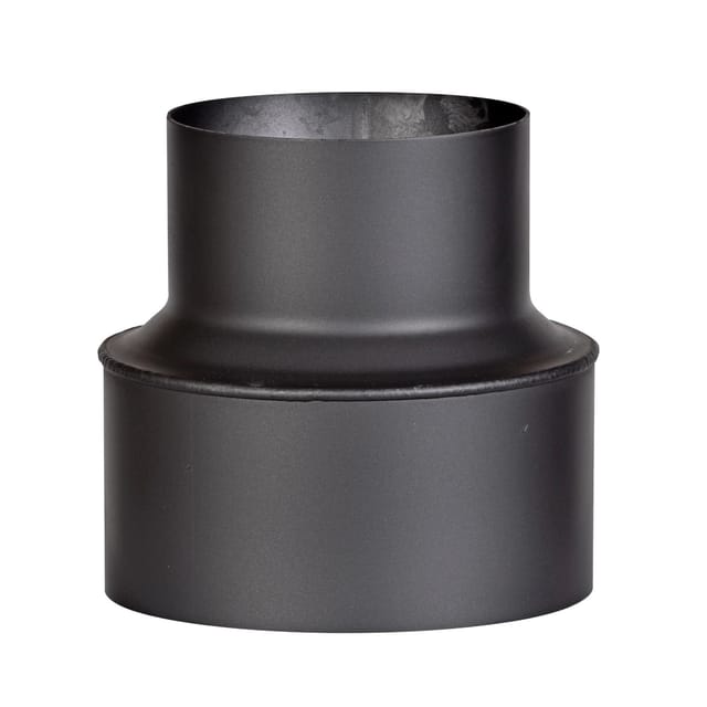 Firefix Rauchrohr-Reduzierung, von 180 auf 150 mm Schwarz