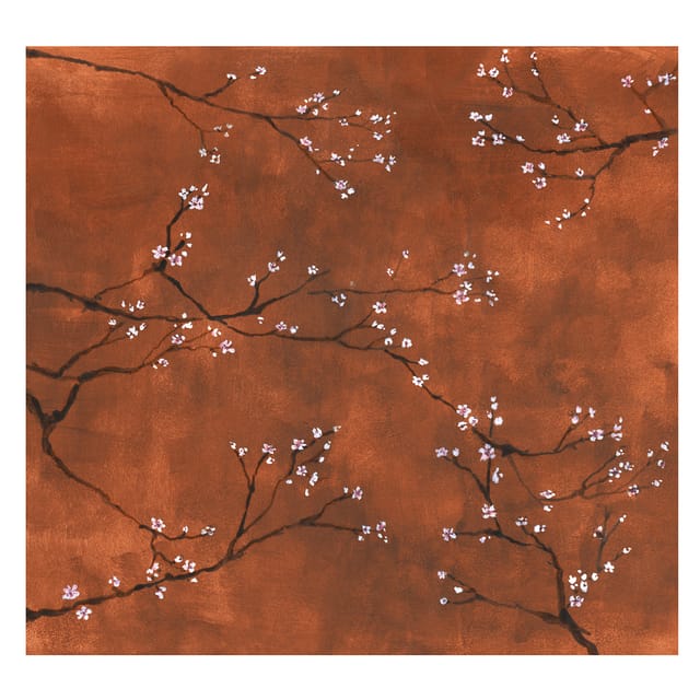 Art for the Home Fototapete Chinese bloesem terra 280 x 300 cm