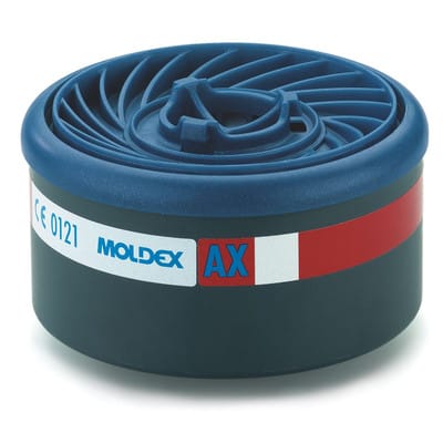 Moldex Gasfilter AX, für Serie 7000 + 9000, EasyLock® organische Gase (Siedepunkt
