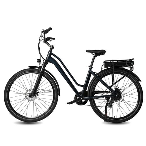 Maxtron Urban 7, City-E-Bike, unisex, 28" Zoll, dunkelblau