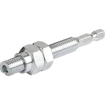 EINBAUWERKZEUG HANDAUSFÜHRUNG, M03, L=46, STAHL VERZINKT