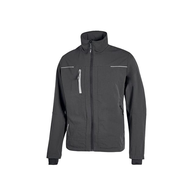 Arbeitsjacke Aus Stoff Pluton - Grau L
