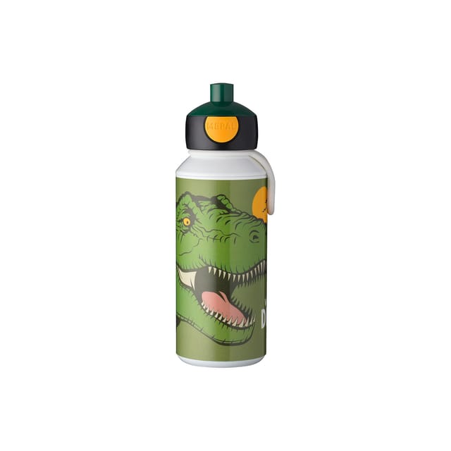 Trinkflasche Pop-up Campus 400 Ml - Dino - Mepal