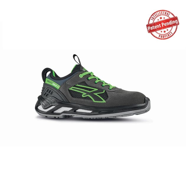Sicherheitsschuhe Niedrig Negan Esd S1p Src - Grau/grã¼n 36