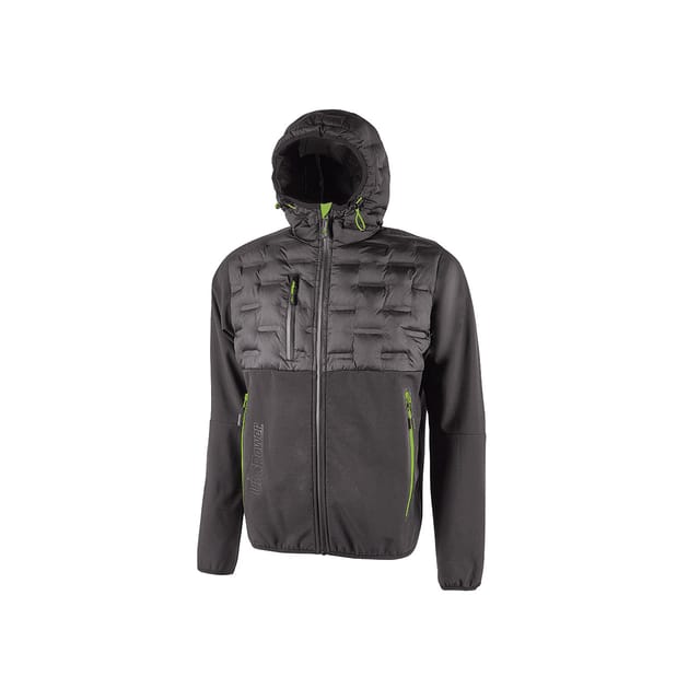 Hybrid-arbeitsjacke Spock - Grau/grã¼n S