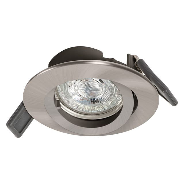 Ledvance - Spotlight: Für Decke, Gu10, Recess Downlight Twistlock Gu10 / 4,30 W, 220…240 V, Ausstrahlungswinkel: 36, Warm Weiß, 2700 K, Gehäusematerial: Aluminium, Ip20