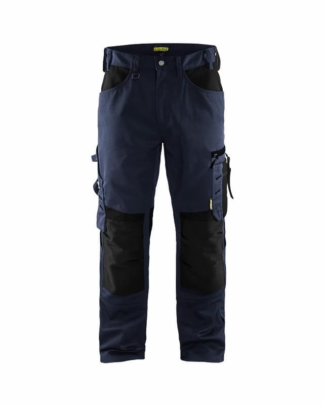 Blaklader - Handwerkerhose Ohne Flatterbandtaschen T.42 - Marine Fonce/noir - 155618608699-42