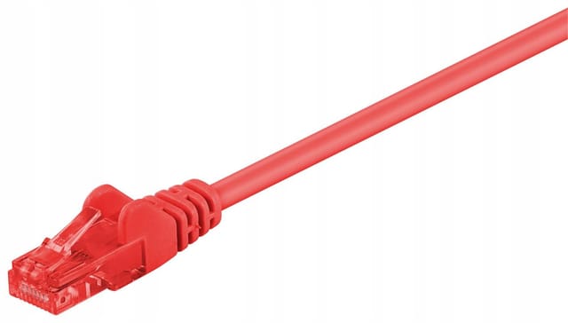 Microconnect - U/utp Cat6 25m Rot Lszh