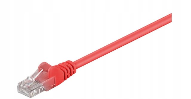 Microconnect - U/utp Cat5e 5m Rot Pvc