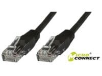 U/utp Cat6 1m Schwarzes Pvc - Microconnect