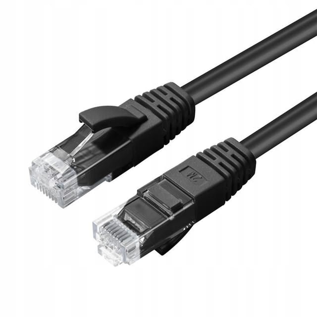 U/utp Cat6 0,3m Schwarz Lszh - Microconnect
