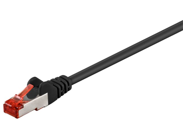 Microconnect S/ftp Cat6 0,5 M Schwarz Lszh
