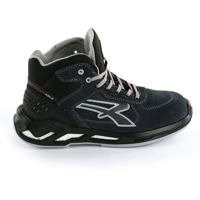 Hochsichere Sicherheitsschuhe Blaster Esd S1p Src - Schwarz/navyblau 47