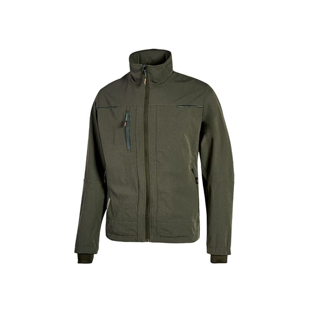 Arbeitsjacke Aus Stoff Pluton - Dunkelgrã¼n S