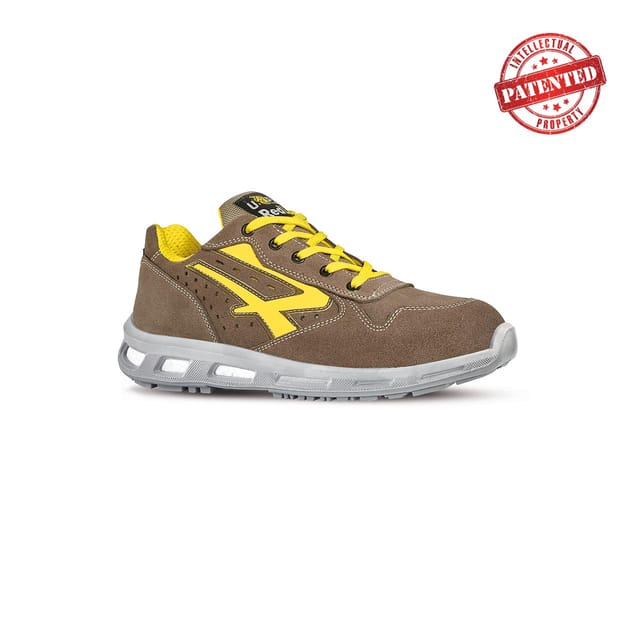 Sicherheitsschuhe Niedrig Adventure Esd S1p Src - Braun/gelb 42