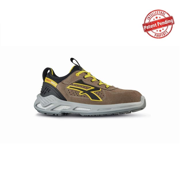 Sicherheitsschuhe Niedrige Curry Esd S1p Src - Braun/gelb 35
