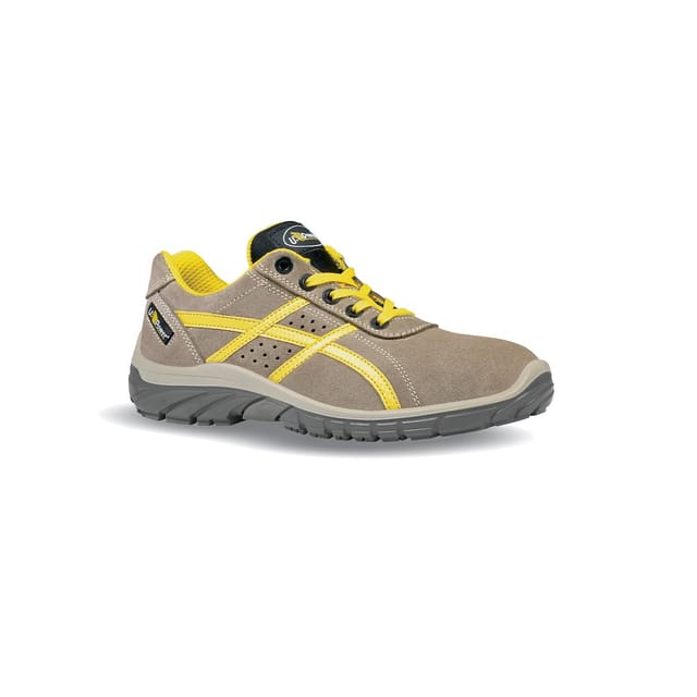 Sicherheitsschuhe Niedrig Air 01 Fo Src - Braun/gelb 39