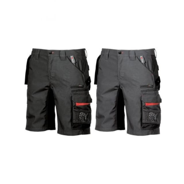 Arbeits-bermuda Mit Abnehmbaren Taschen Start - Grau S - Fr (40) - Eu (46)