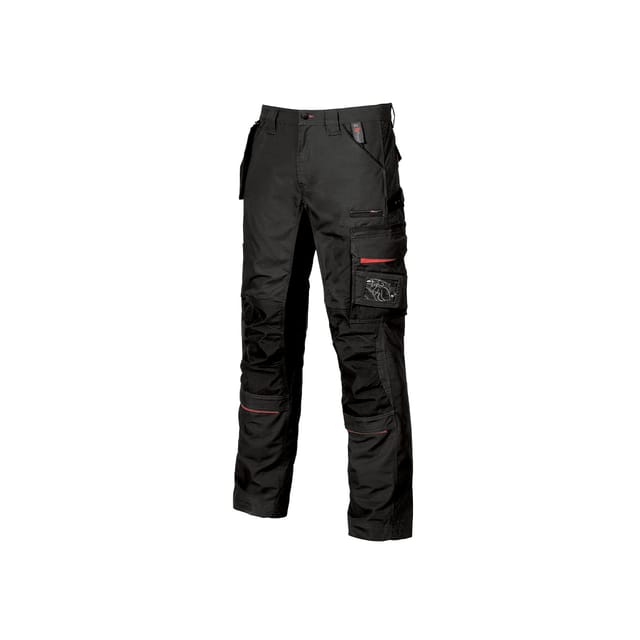 Arbeitshose Mit Abnehmbarer Tasche Race - Schwarz 4xl - Fr (58) - Eu (64)