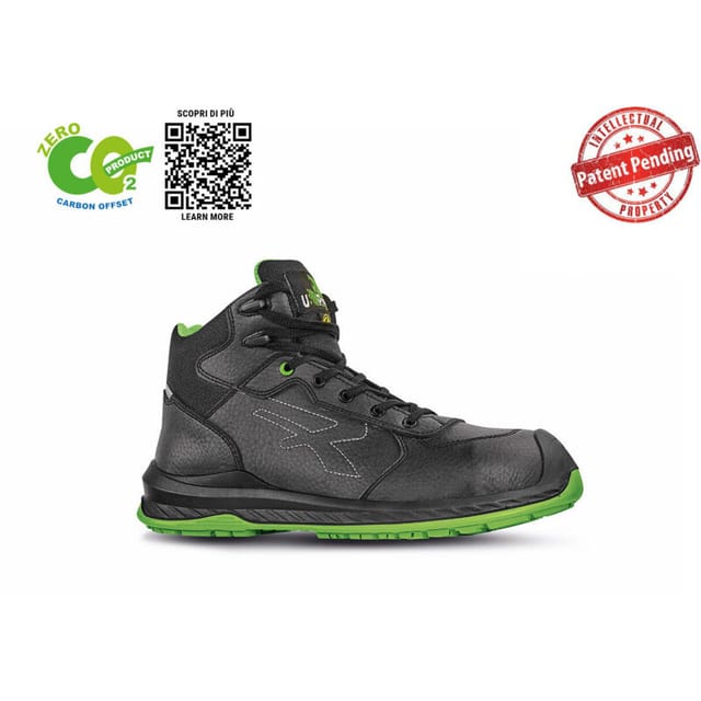 Hochsichere Sicherheitsschuhe Niagara Uk Esd S3 Ci Src - Schwarz/grün 37