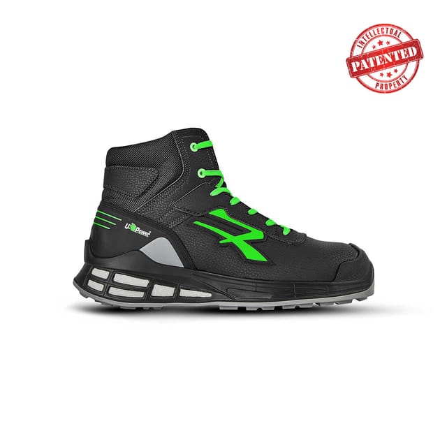 Hochsichere Sicherheitsstiefel Kent S3 Src Ci Esd - Schwarz/grün 43