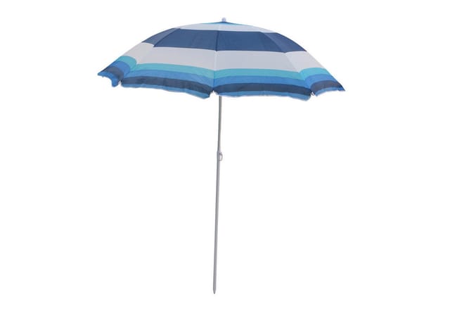 Aster Premium Sonnenschirm Blau 180 Cm Durchmesser