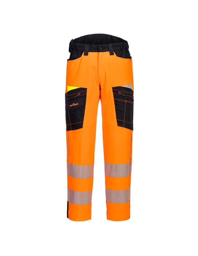 Arbeitshose Stretch Dx4 Hv Orange/schwarz Xs - De(36) - Uk(28)