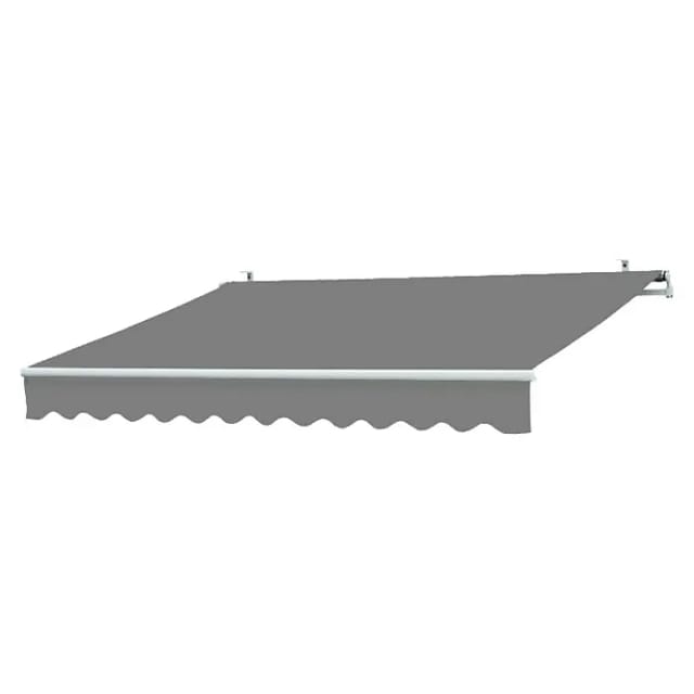Sunfun Gelenkarmmarkise (Hellgrau, Breite: 3 m, Ausfall: 2 m)