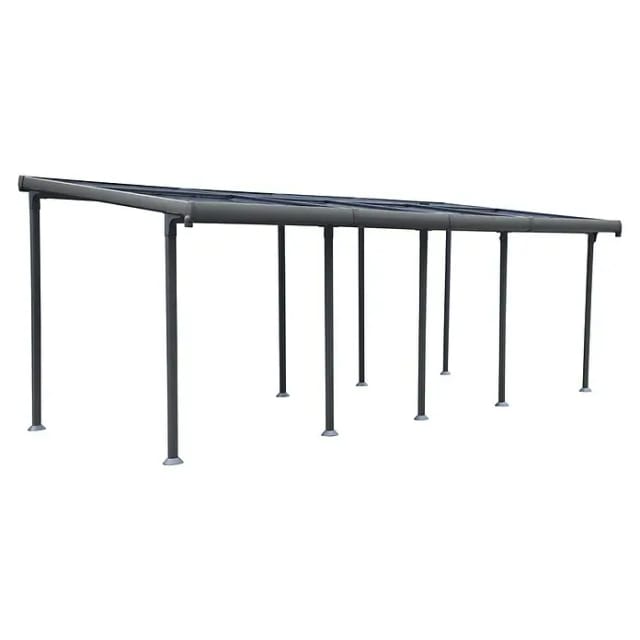 Sunfun Anstellpavillon Sera Cabrio XXL (B x T: 700 x 300 cm, Farbe Gestell: Anthrazit, Aluminium)