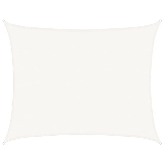 Furnicato Sonnensegel 160 G M² Weiß 6x8 M Hdpe