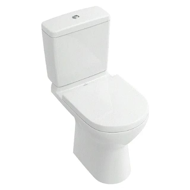 V&B Stand-WC, Tiefspüler O.NOVO 36x67cm, f Kombi, Abg. waagerecht, weiß